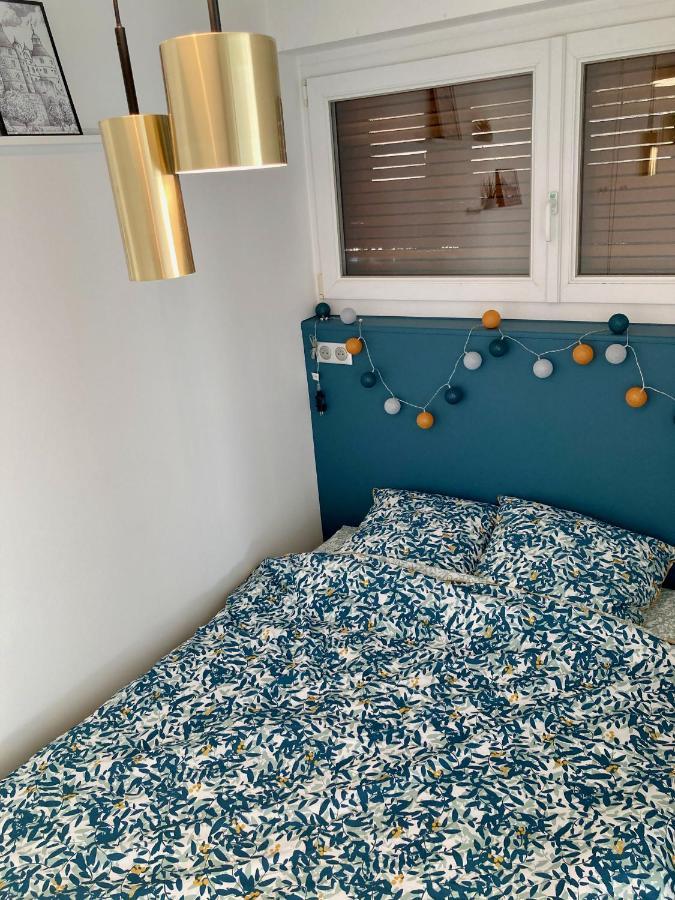 Appartement Avec Terrasse Et Parking Gratuit Accole Montbeliard Bagian luar foto